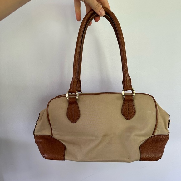 Burberry Embroidered Shoulder Bag
